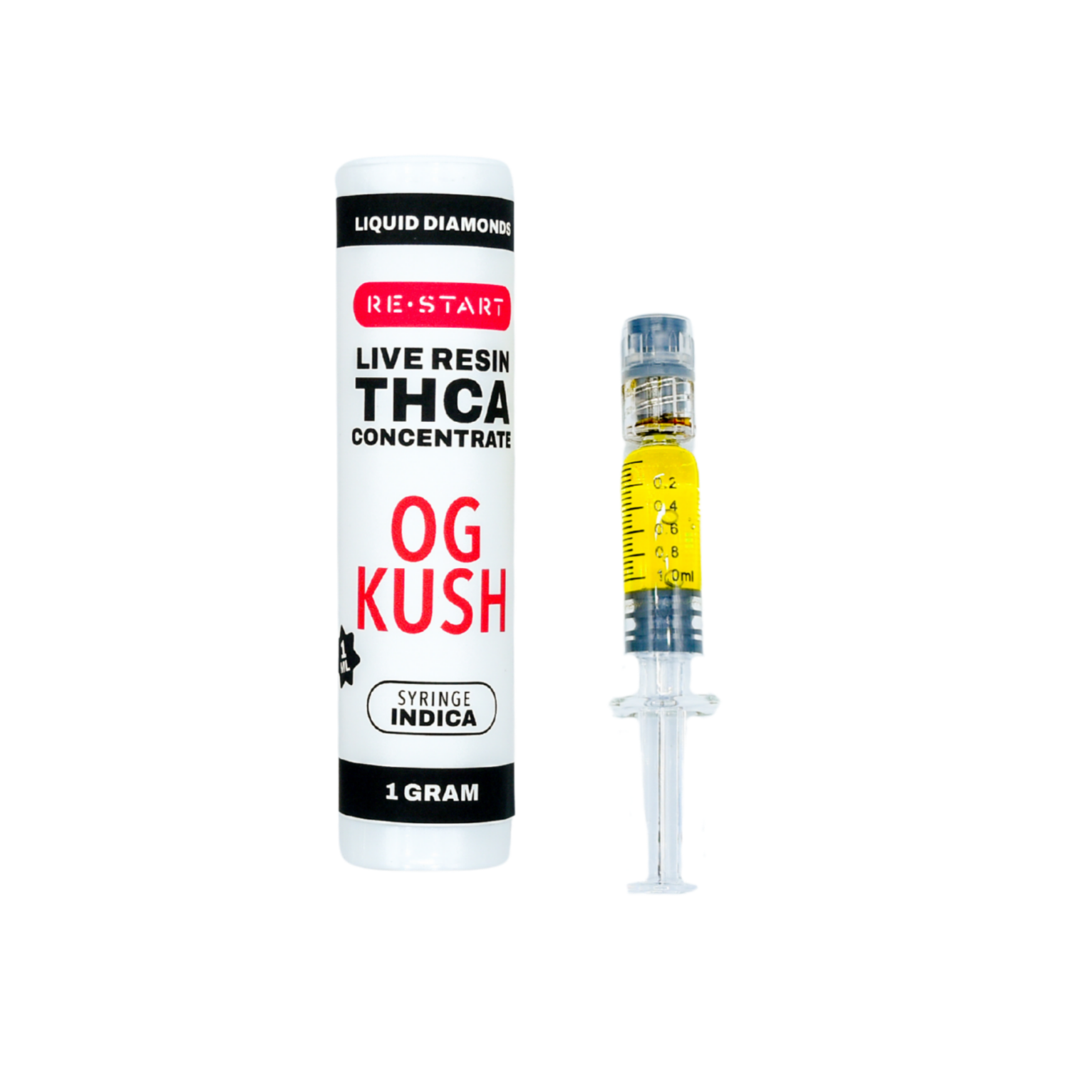 THCA Dab Syringe OG Kush (I) Live Resin / 1ml/1G